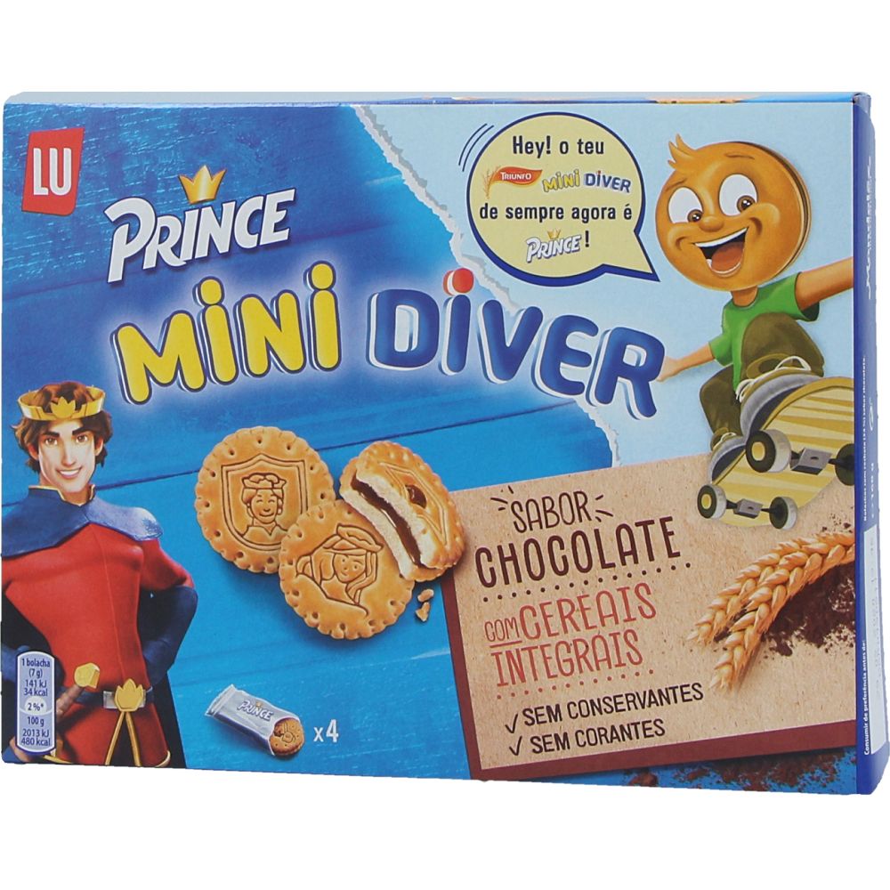  - Bolachas Mini Diver Prince 178g (1)