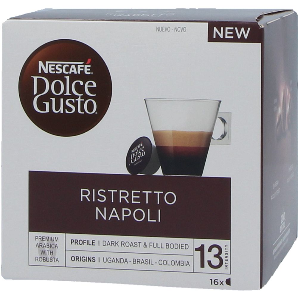  - Nescafé Dolce Gusto Ristretto Napoli Coffee Capsules 120g (1)