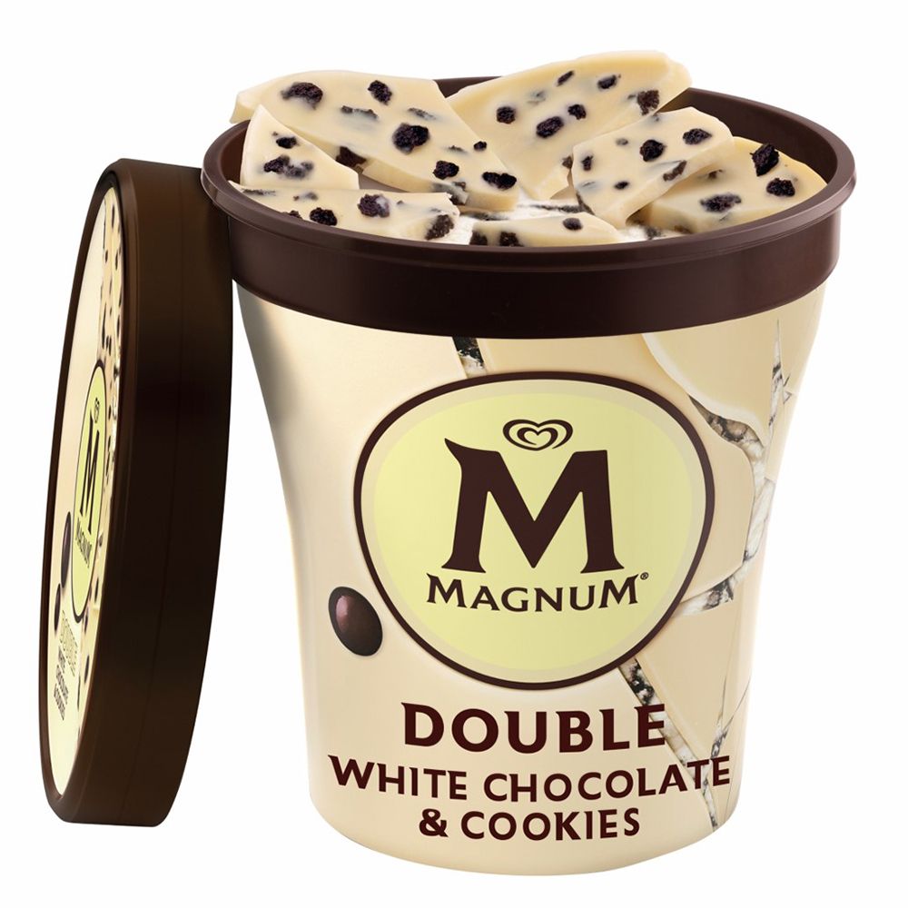  - Magnum White Chocolate & Cookies Ice Cream 440ml (1)