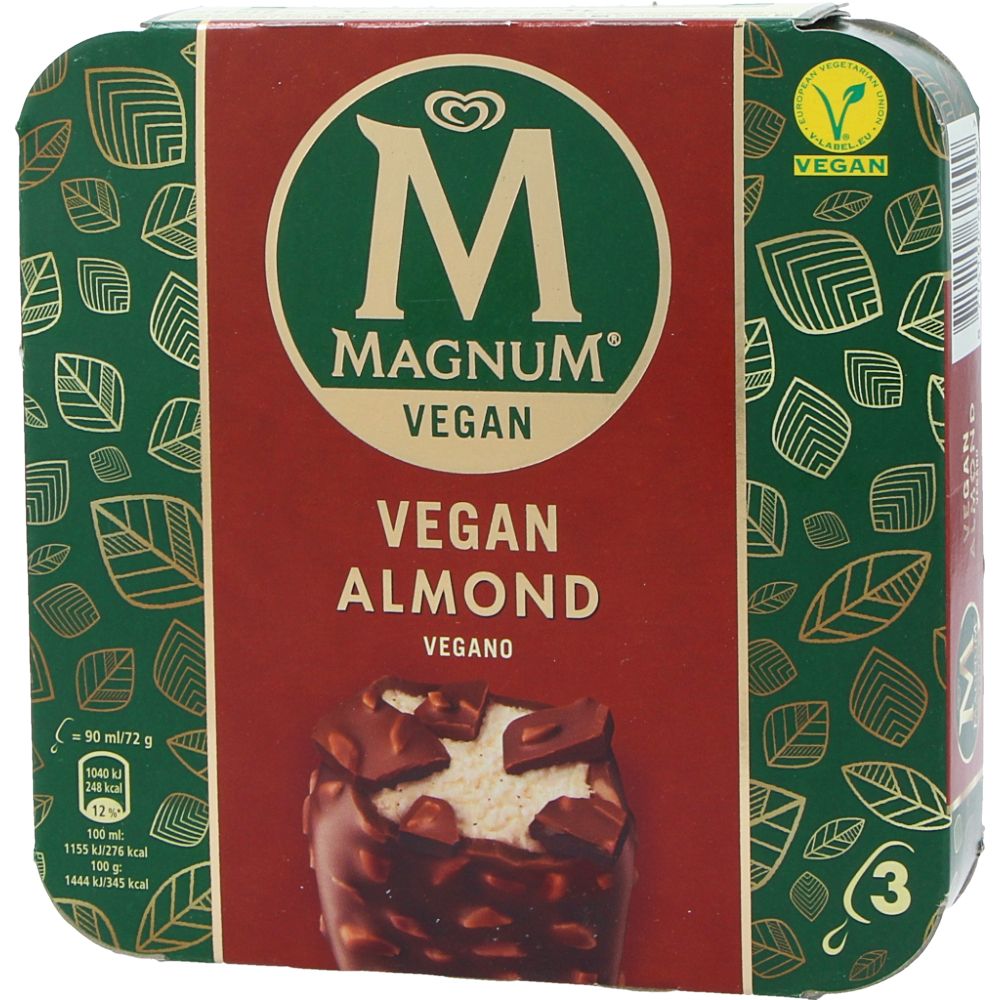  - Magnum Almond Vegan Ice Cream 3un=270ml (1)
