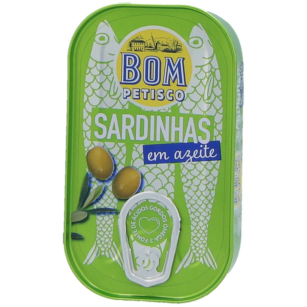  - Bom Petisco Whole Sardines in Olive Oil 120g (1)