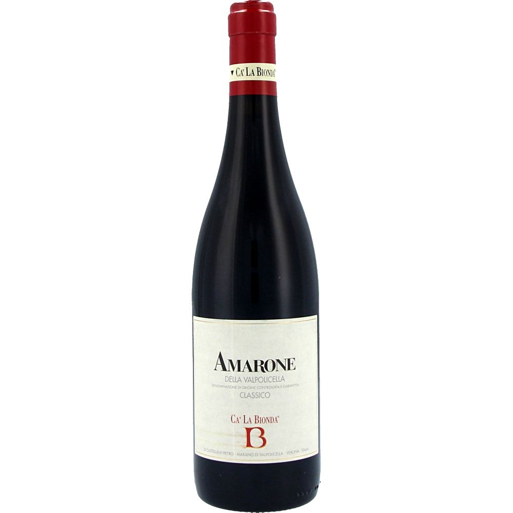  - Ca` La Bionda Amarone Della Valpolicella Classico Red Wine 2013 75cl (1)
