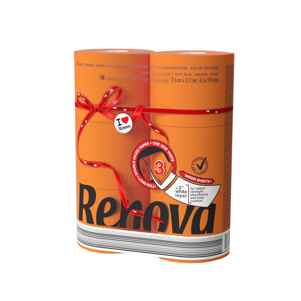  - Renova Red Label Orange Toilet Paper 6 pc (1)