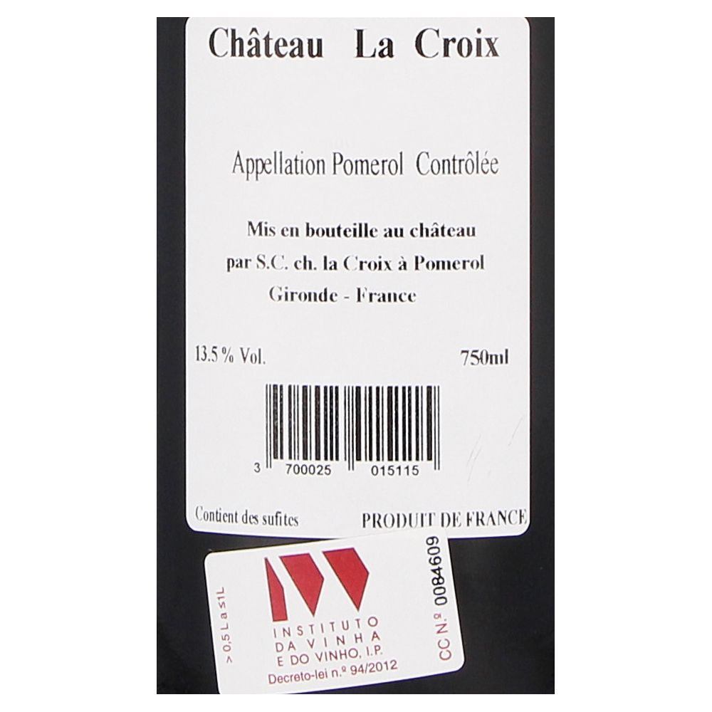  - Vinho Château La Croix Pomerol Tinto 75cl (2)