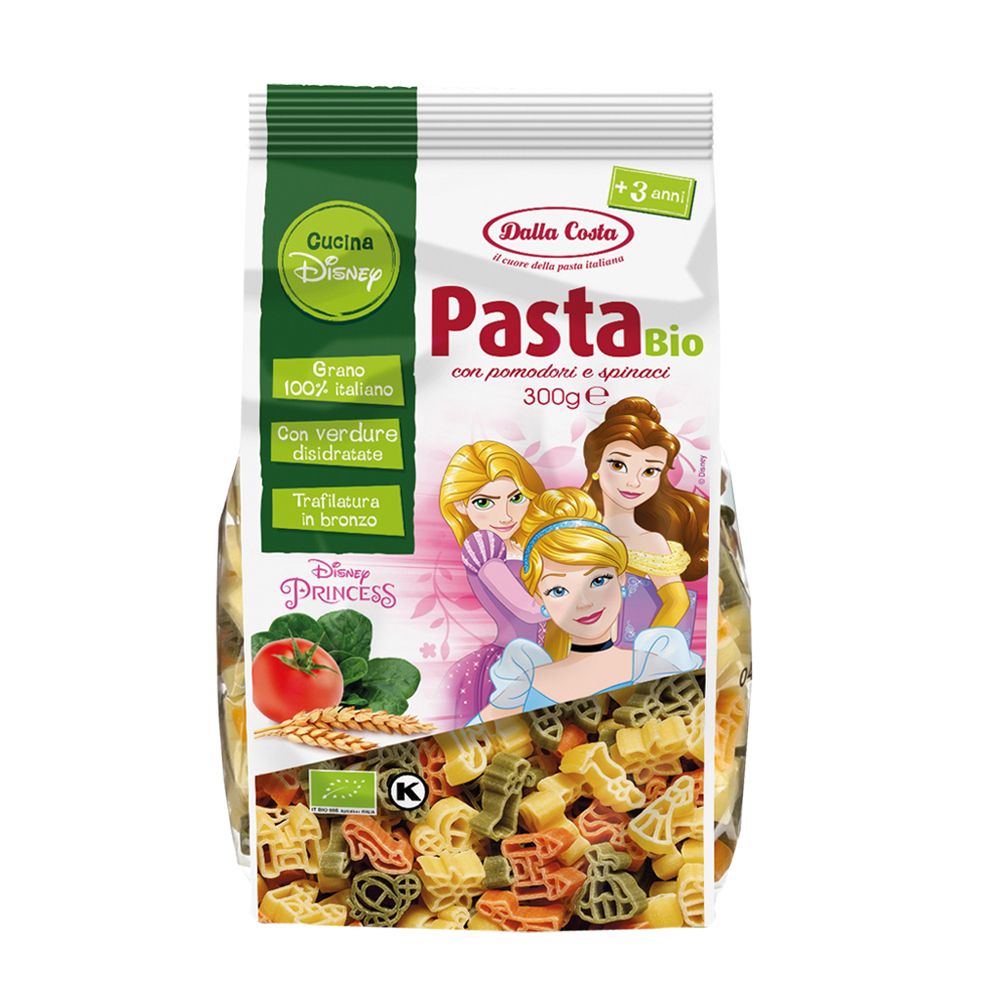  - Dalla Costa Organic Disney Princesses Pasta Shapes 300g (1)