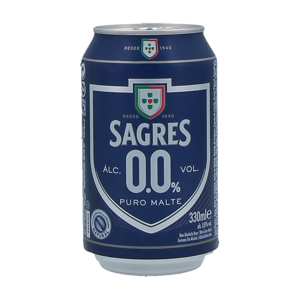  - Sagres Alcohol Free Beer Can 33cl (1)