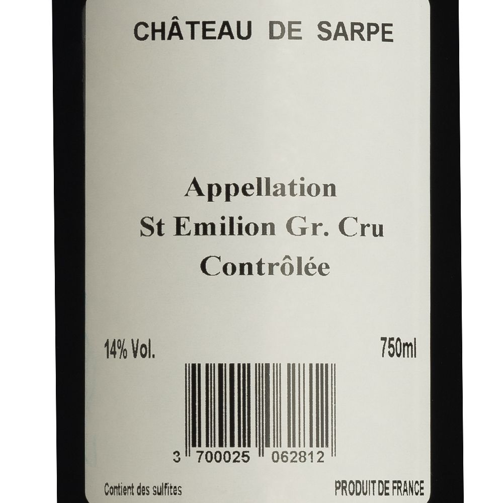  - Château Glos De Sarpe Gran Cru Red Wine 75cl (2)