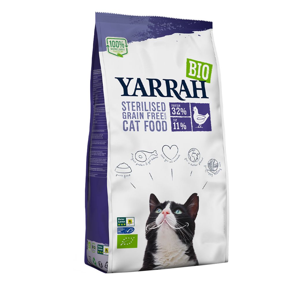  - Yarrah Organic Dry Food Sterilized Cat 700g (1)