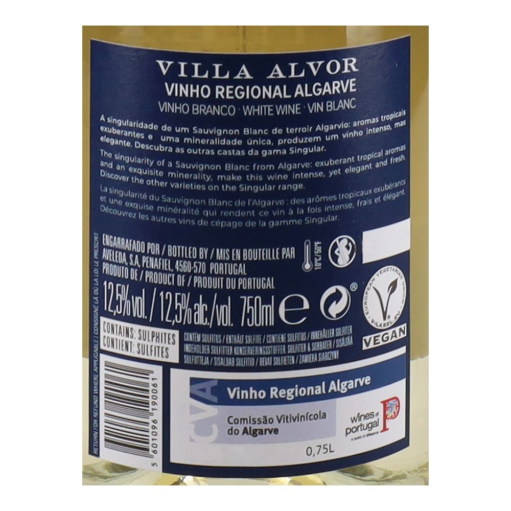  - Villa Alvor Sauvignon Blanc White Wine 75cl (2)