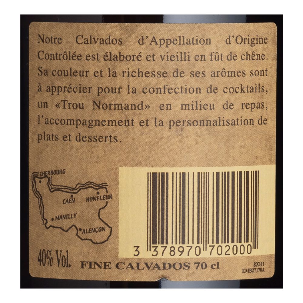  - Aguardente Pere Preaux Calvados 70cl (2)