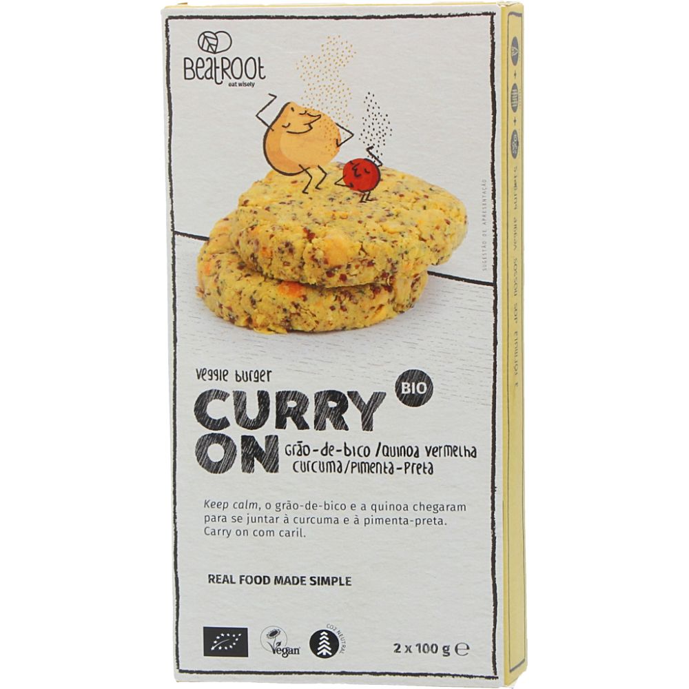  - Hambúrguer Beatroot Curry on Vegan Biológico 200g (1)
