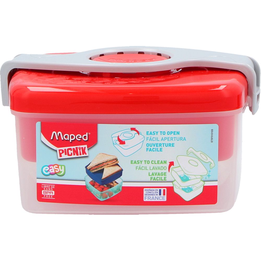  - Maped Origins Lunch Box Red (1)