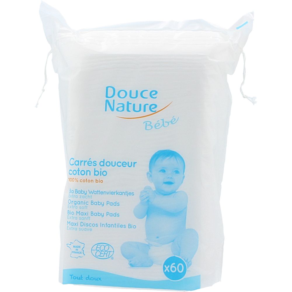  - Douce Nature Organic Cotton Baby Pads 40 pc (1)