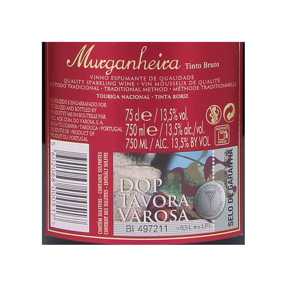  - Murganheira Brut Red Sparkling Wine 75cl (2)