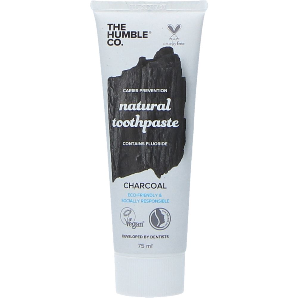  - Humble Charcoal Fluoride Toothpaste 75 ml (1)