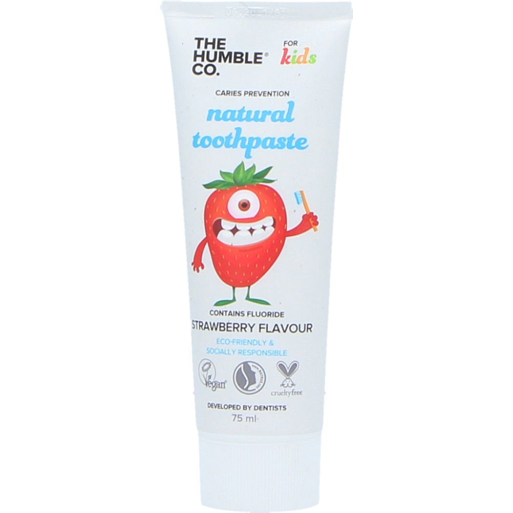  - Humble Strawberry Fluoride Toothpaste 75 ml (1)