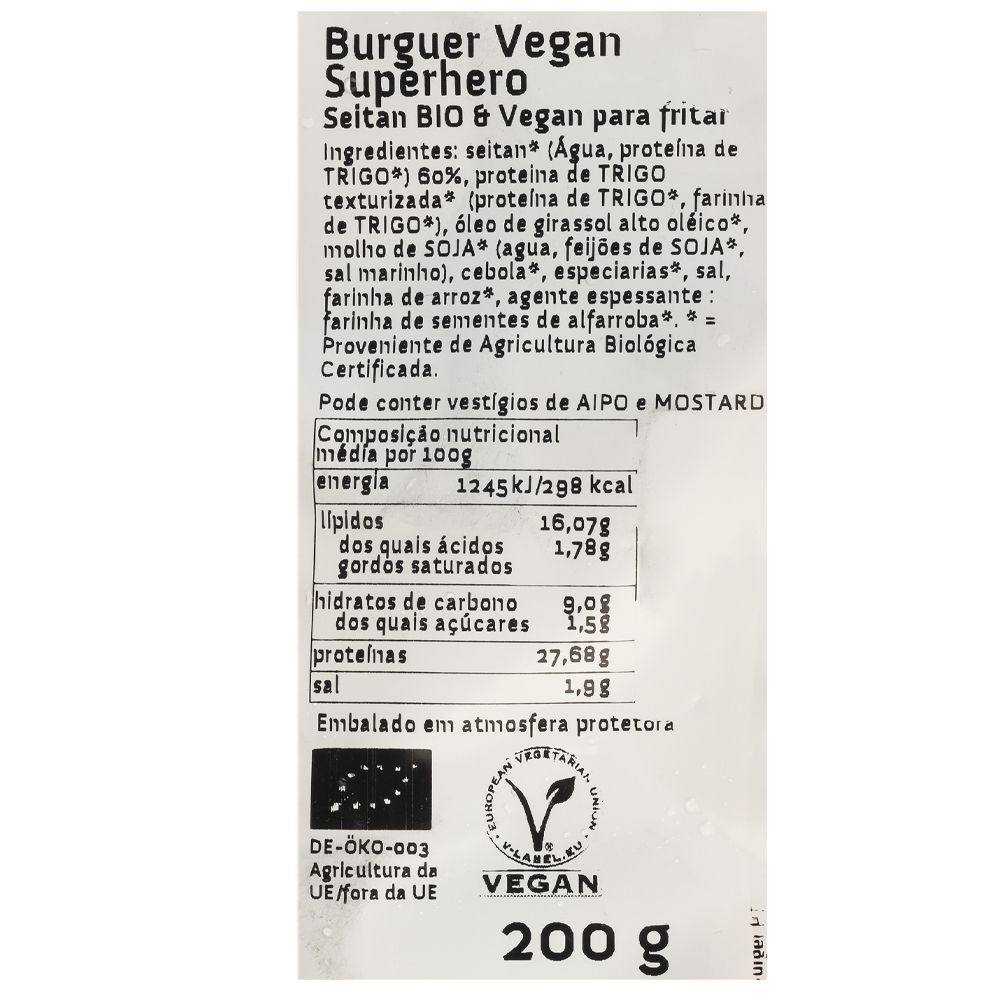  - Wheaty Vegan Superhero Burger 200g (2)