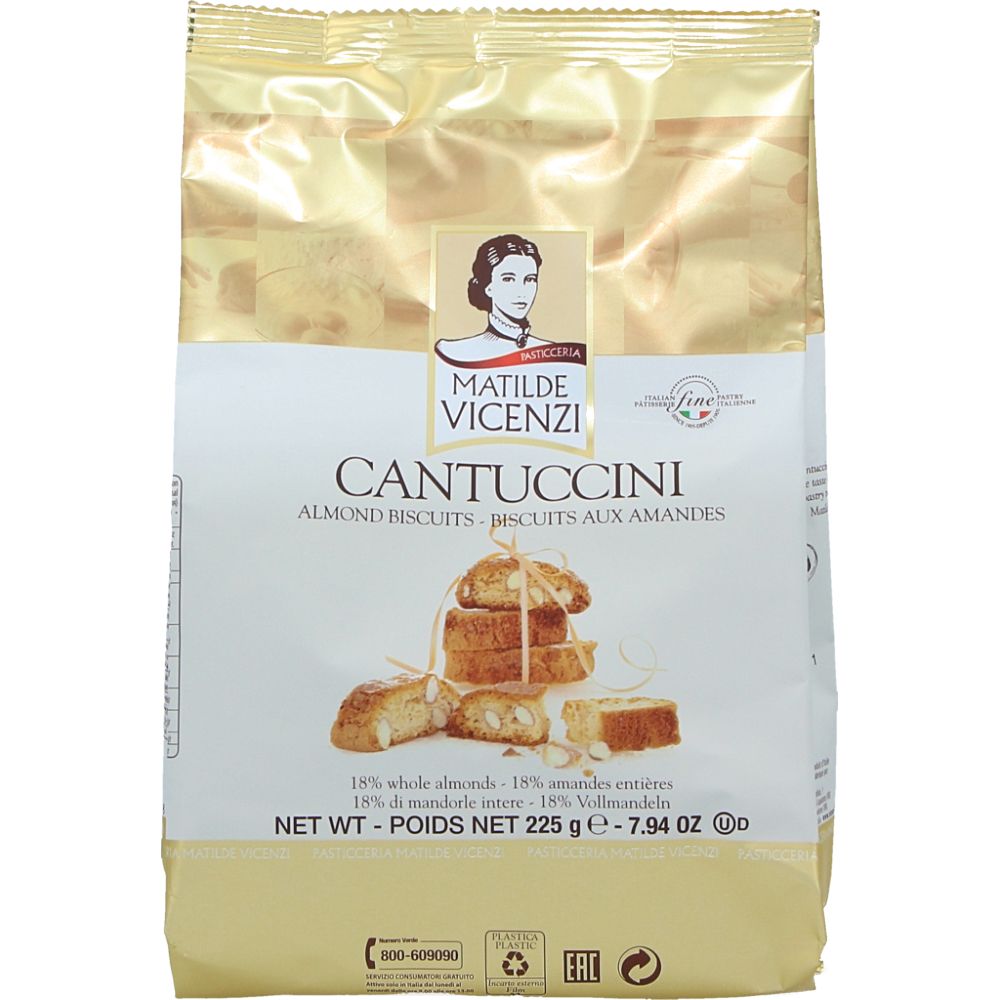  - Matilde Vincenzi Cantuccini Almond Biscuits 225g (1)