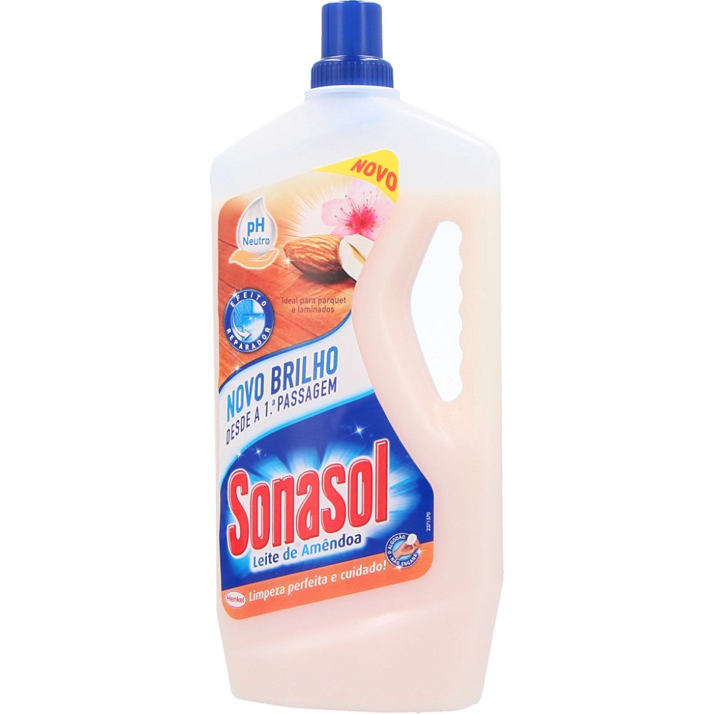 - Detergente Sonasol Leite Amêndoa 1.3L (1)