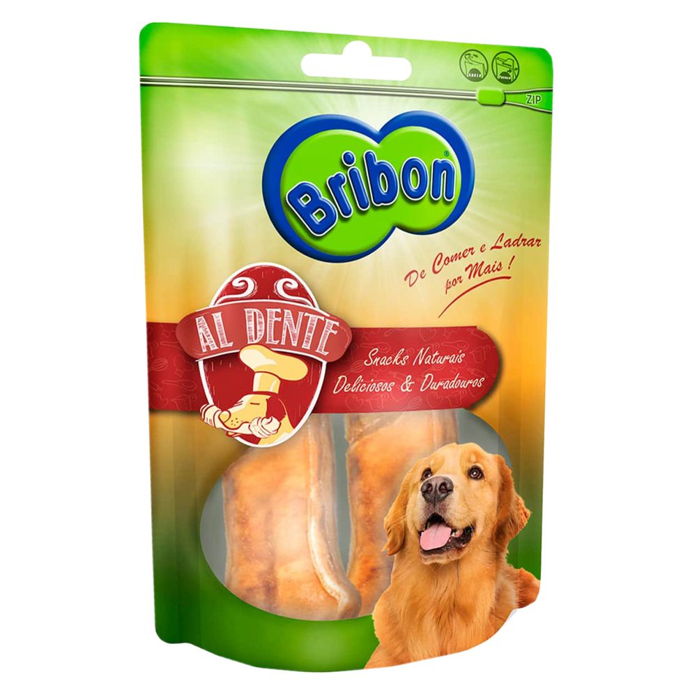  - Bribon Dog Snack Bone With Knot 2un (1)