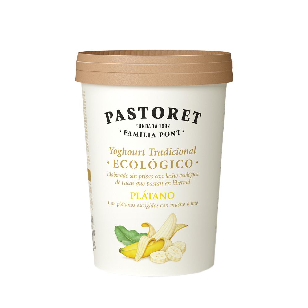  - Pastoret Organic Banana Yogurt 500g (1)