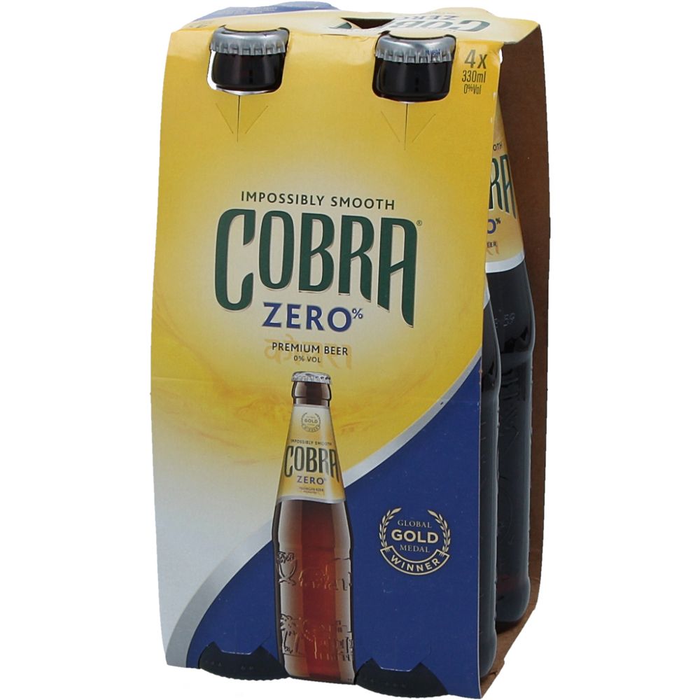  - Cobra Alcohol Free Beer 4 x 33cl (1)