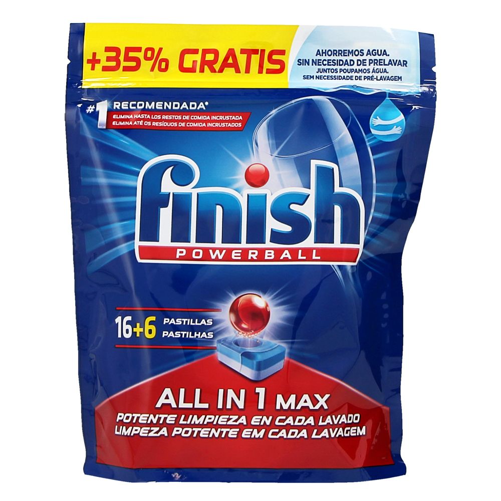  - Detergente Finish All In One Pastilhas 16D=358g (1)