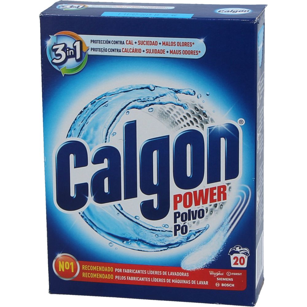  - Calgon 3 in 1 Water Softening Powder 20 Loads = 500g (1)