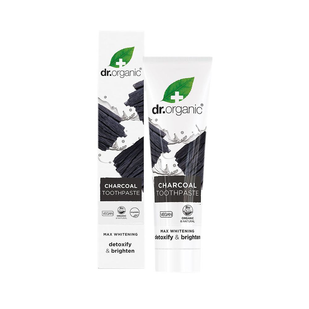  - Dr. Organic Charcoal Whitening Organic Toothpaste 100 ml (1)
