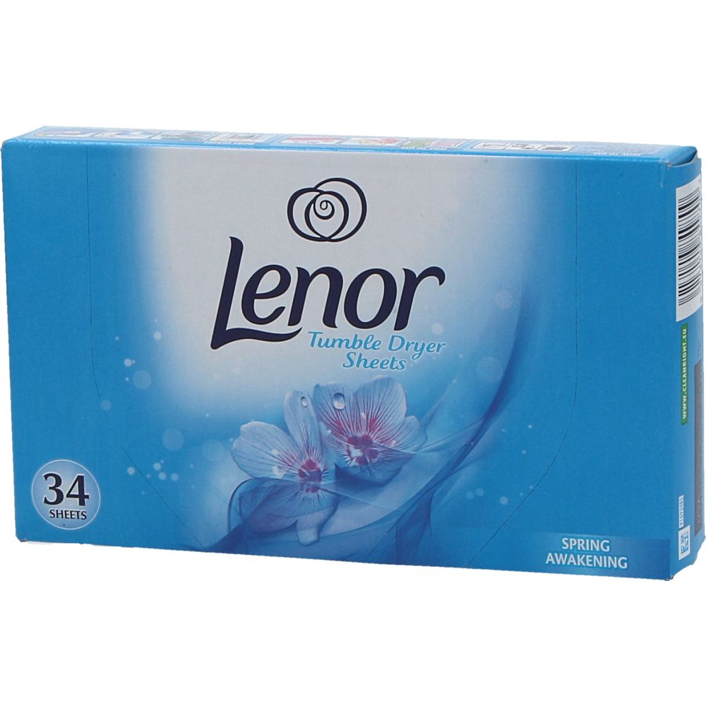  - Lenor Spring Tumble Dryer Wipes 34 pc (1)
