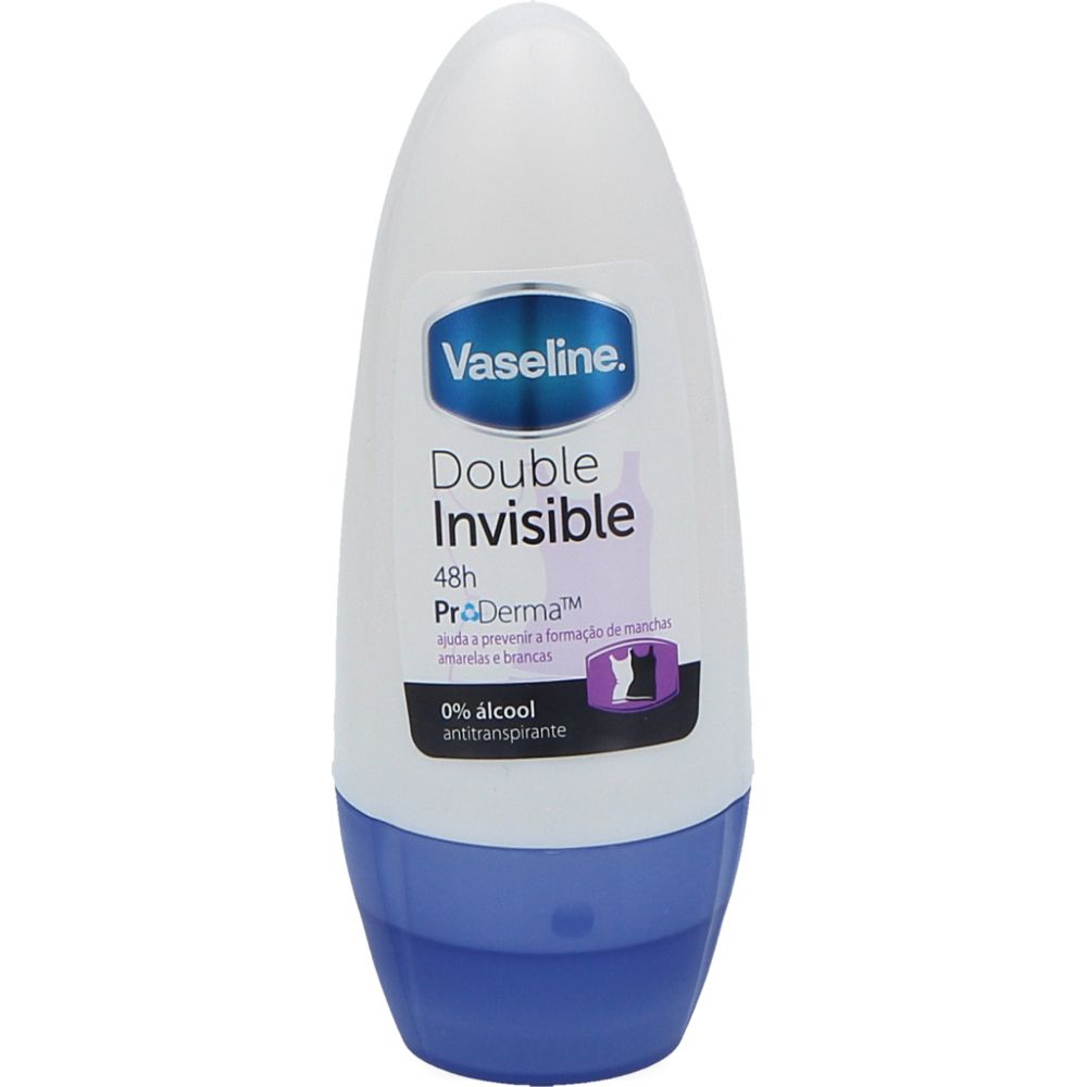  - Desodorizante Vaseline Double Invible Roll-On 50 mL (1)