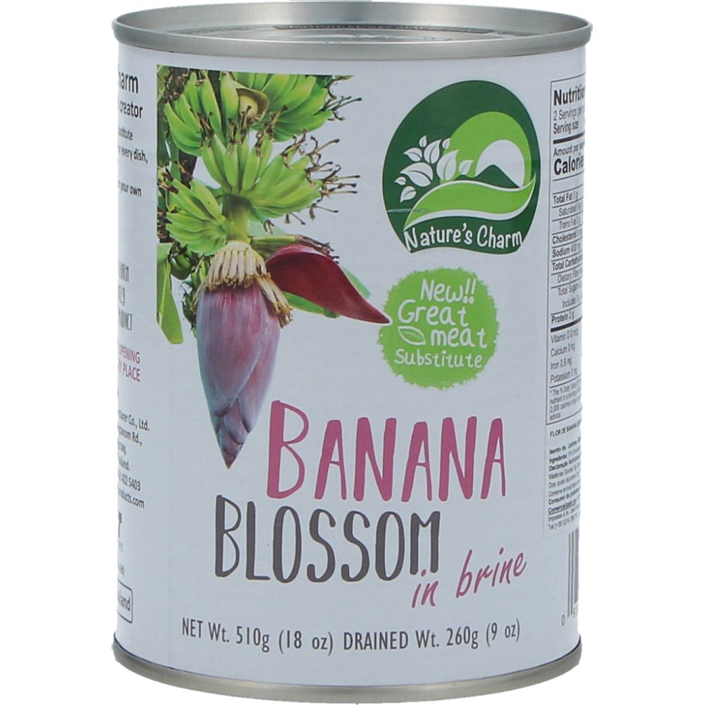  - Nature`s Charm Banana Blossom in Brine 510 g (1)