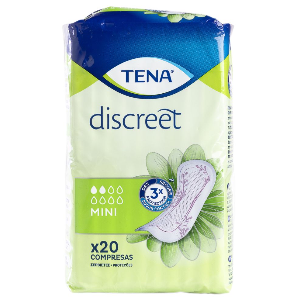  - Tena Lady Discreet Mini Pads 20 pc (1)