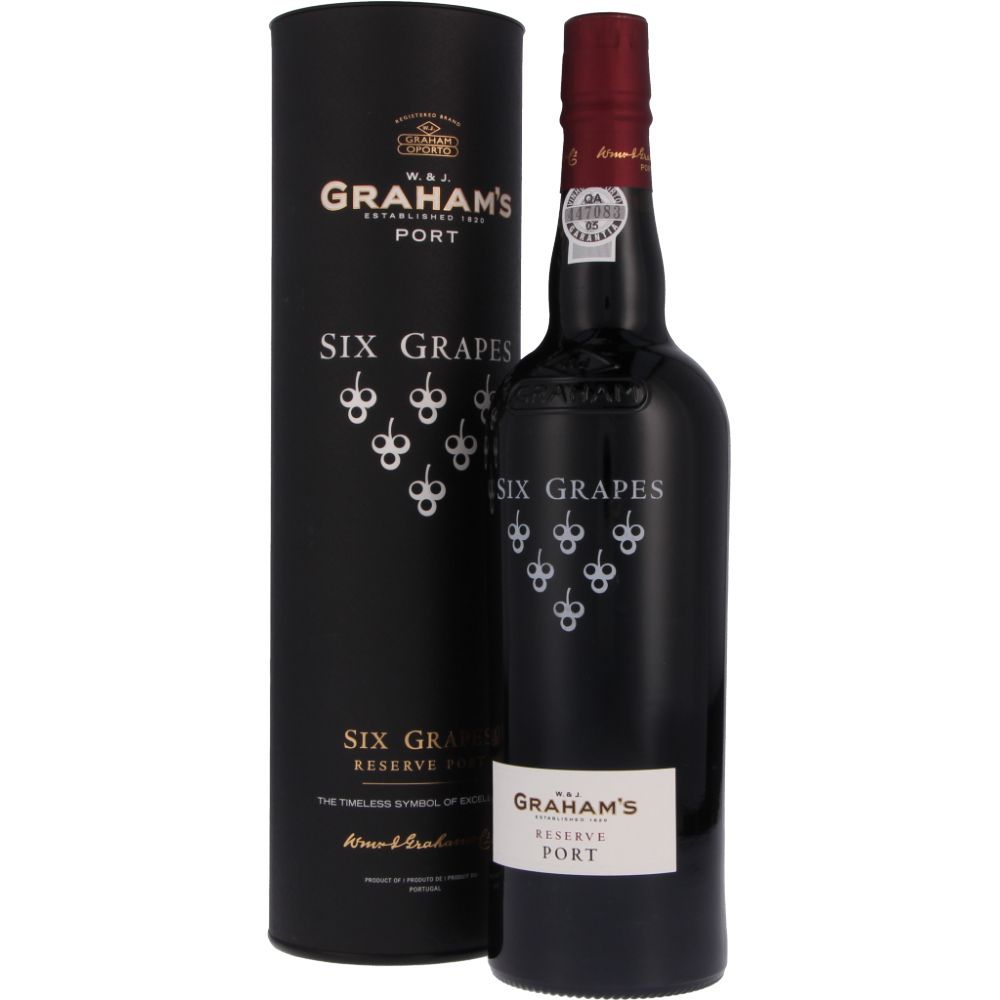  - Graham`s Six Grapes Port Wine 75cl (1)