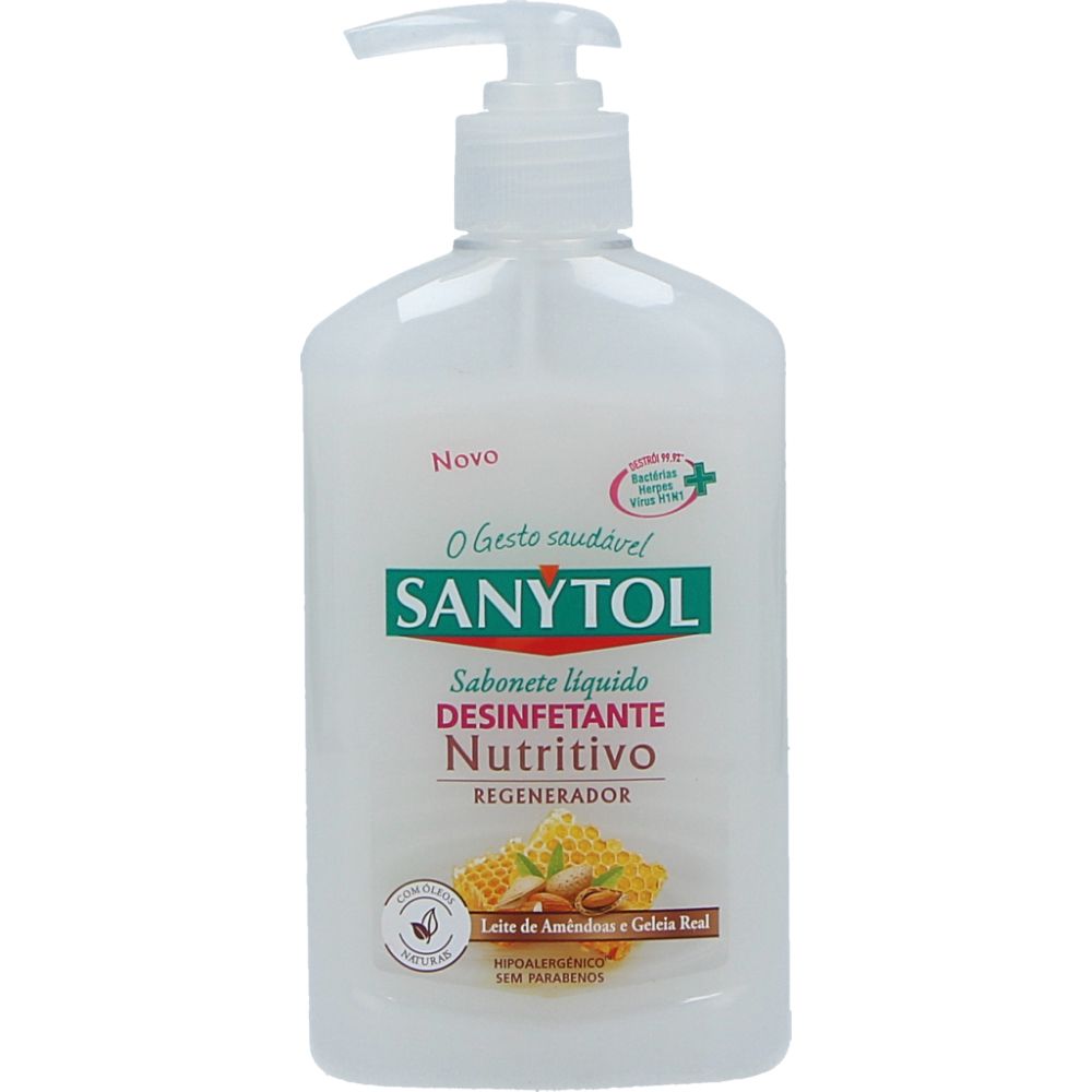  - Sabonete Sanytol Desinfectante Nutri 250 mL (1)
