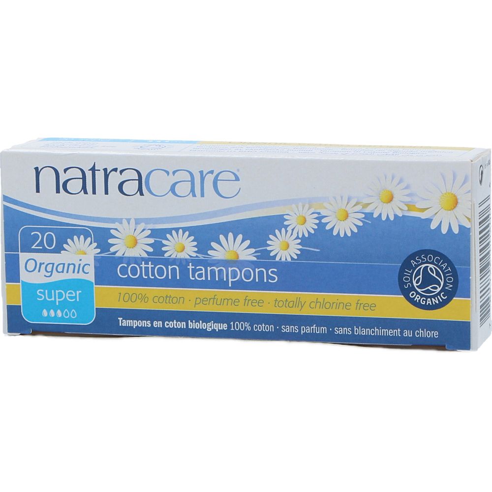  - Natracare Organic Cotton Super Tampons 20 pc (1)