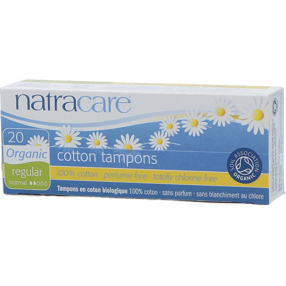  - Natracare Organic Cotton Regular Tampons 20 pc (1)