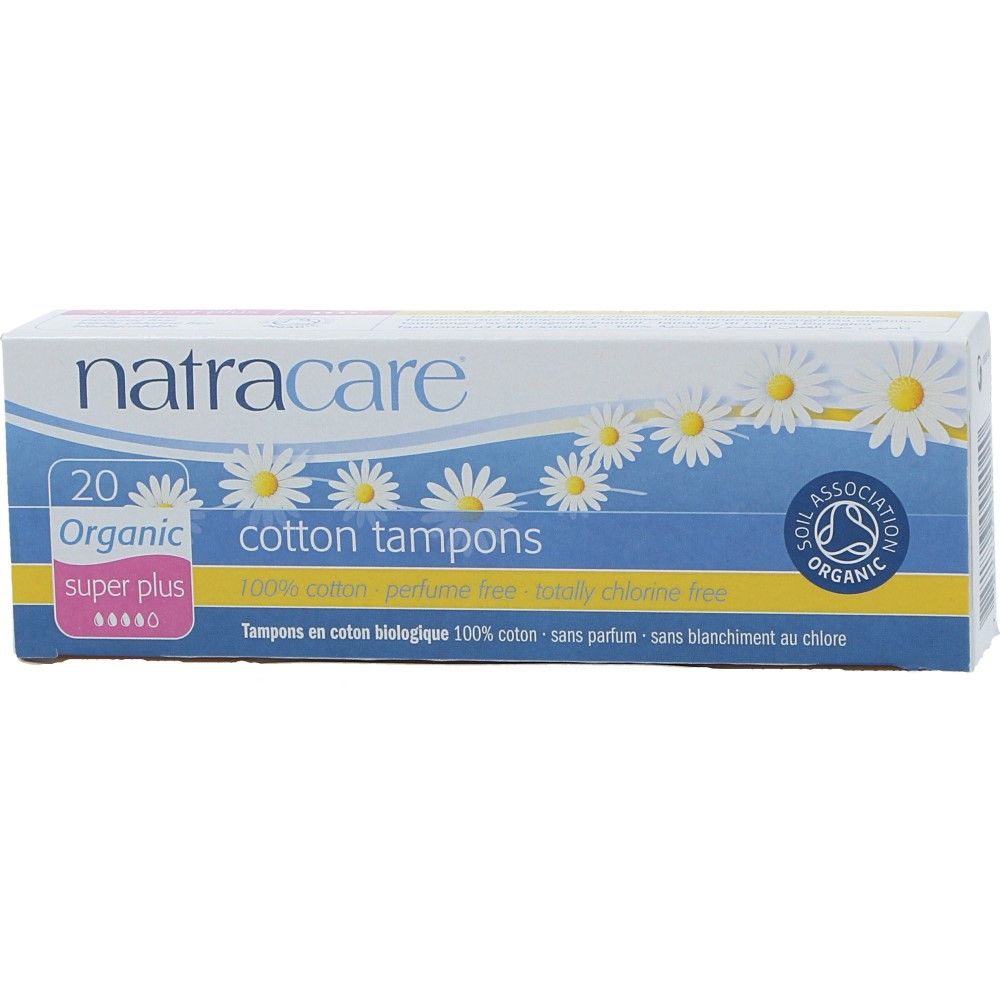  - Natracare Organic Cotton Super Plus Tampons 20 pc (1)