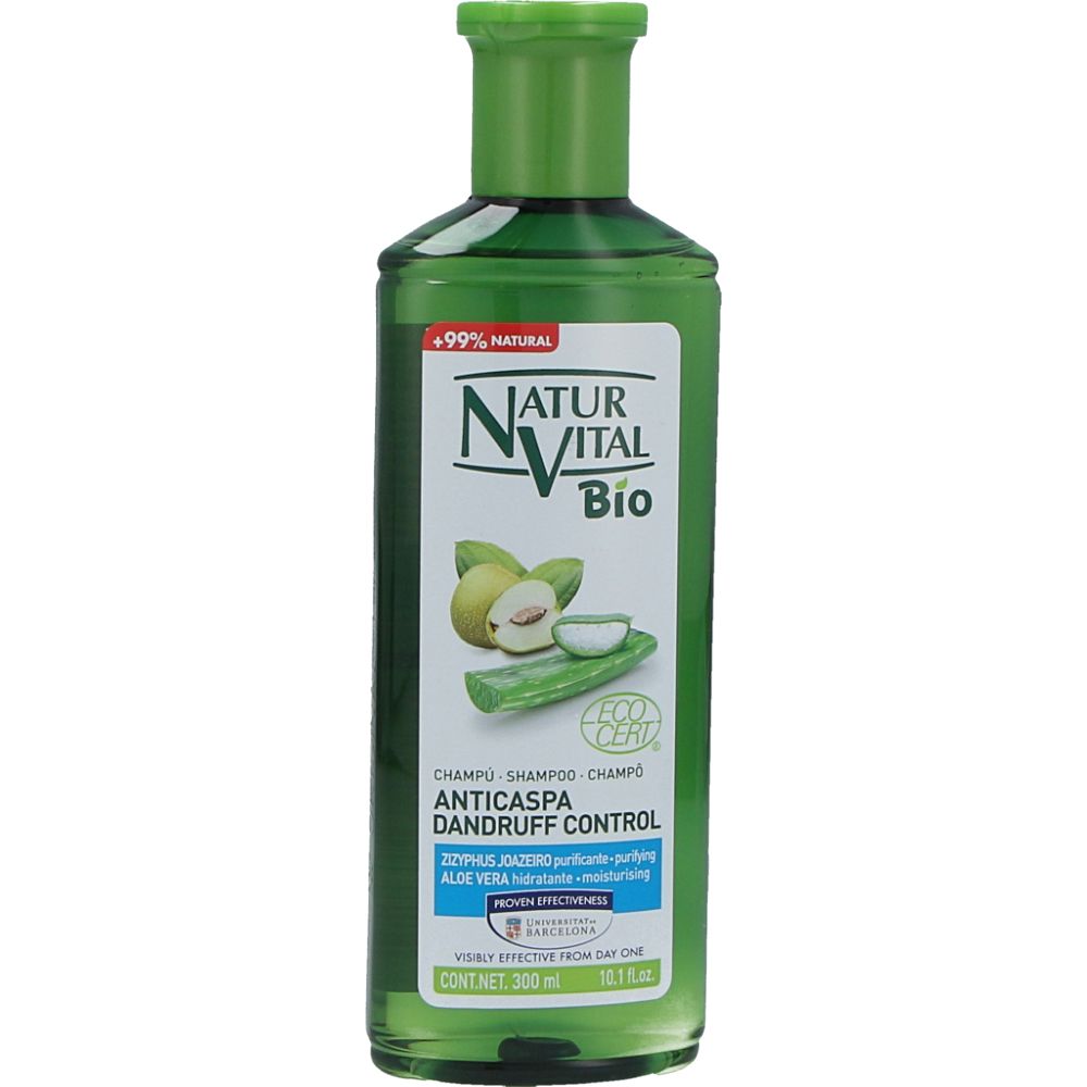  - Natur Vital Organic Anti Dandruff Shampoo 300 ml (1)