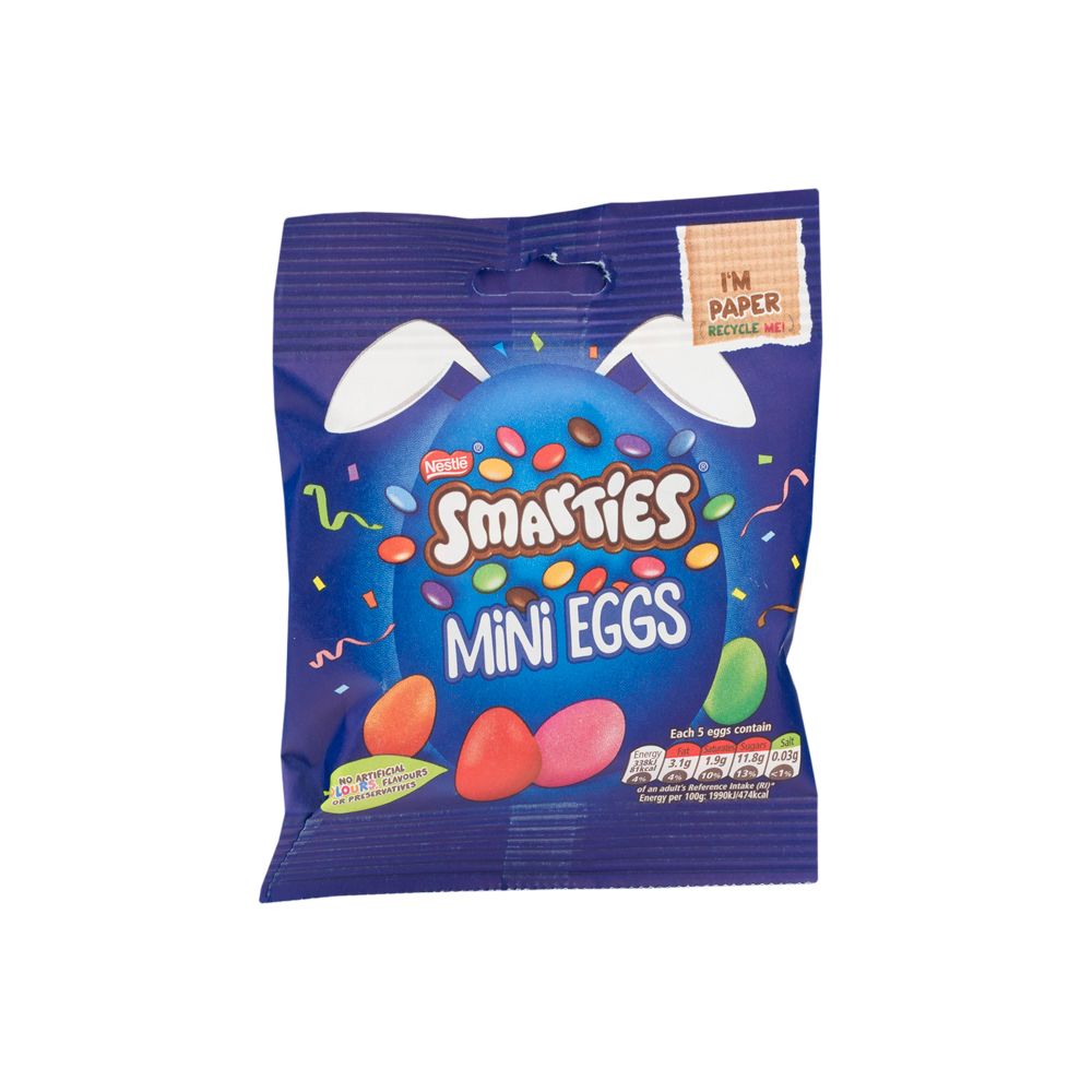  - Nestlé Smarties Mini Chocolate Eggs 80g (1)