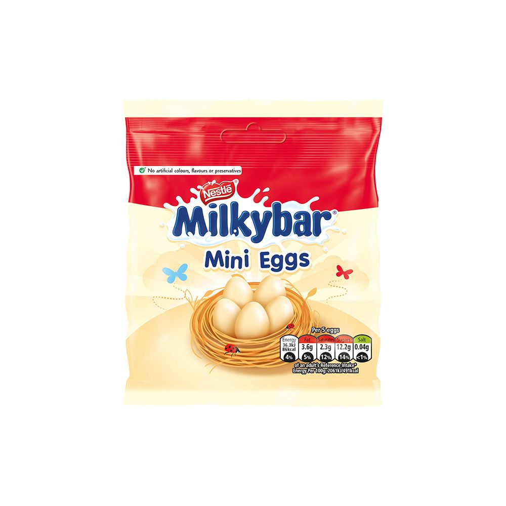  - Nestlé Milkybar Mini Chocolate Eggs 80g