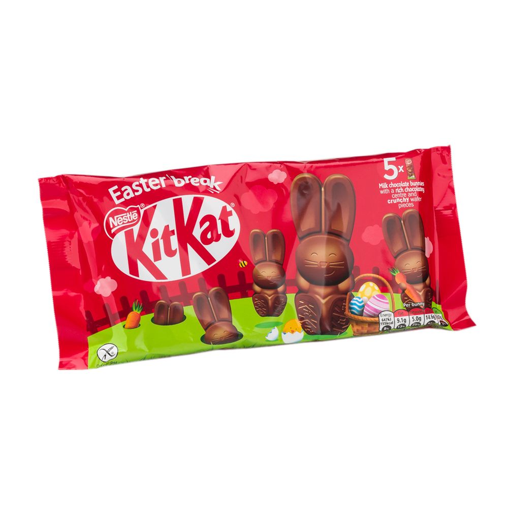  - Nestle Kitkat Chocolate Bunny 5un=145g (1)