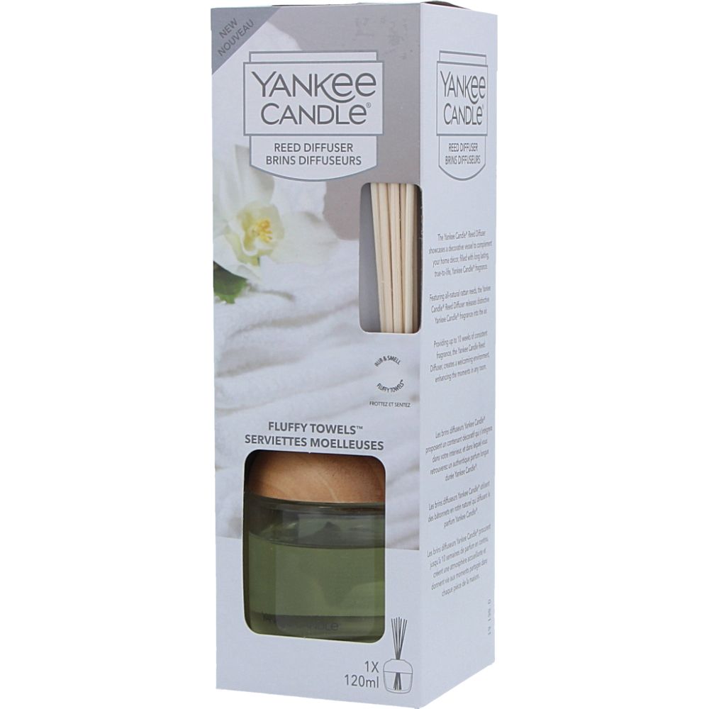  - Yankee Candle Fluffy Towels Reed Diffuser 120 ml (1)