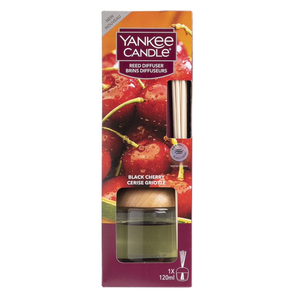  - Yankee Candle Black Cherry Reed Diffuser 120 ml (1)