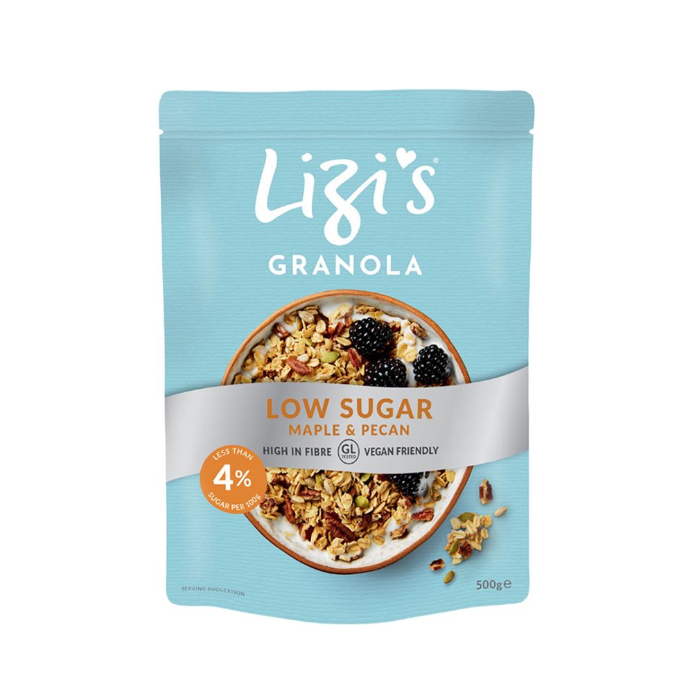  - Lizi`s Maple & Pecan Low Sugar Granola 500g (1)