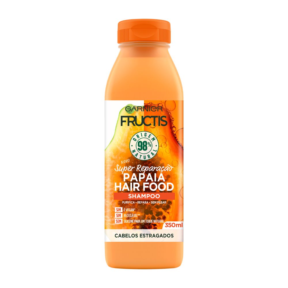  - Fructis Hair Food Papaya Shampoo 350ml (1)