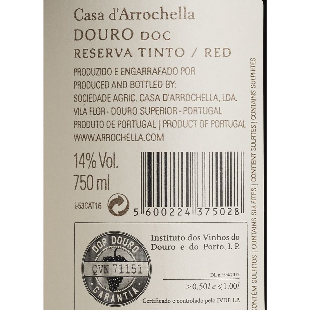  - Casa Arrochella Red Wine 75cl (2)