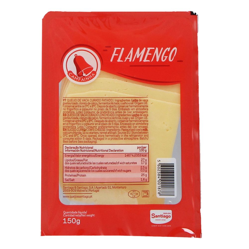  - Flamengo Cow Bell Cheese Sliced ??150g (1)