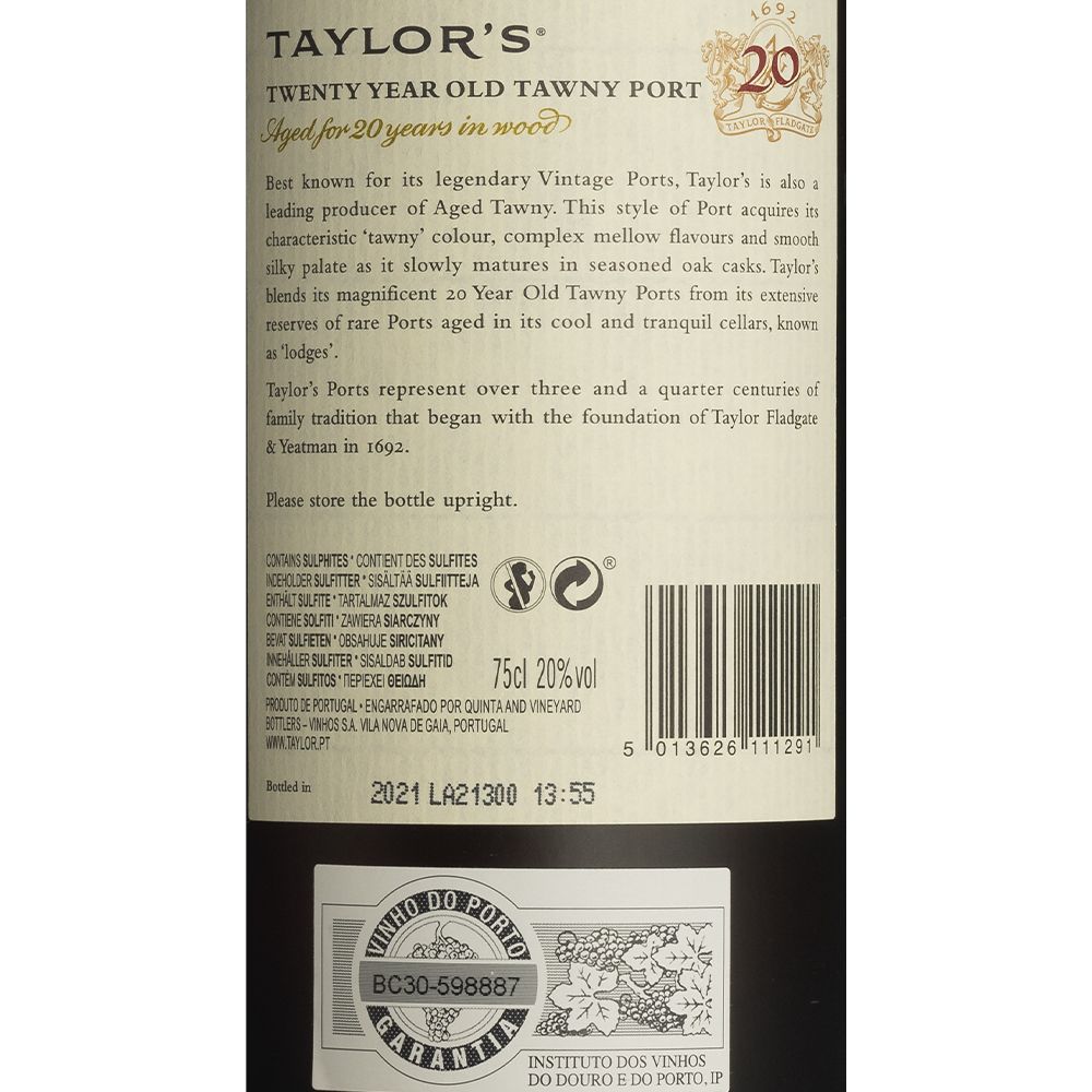  - Taylor`s 20 Years Port 75cl (2)