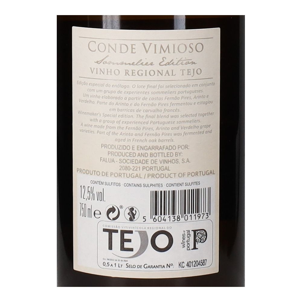  - Vinho Branco Conde Vimioso Sommelier 75cl (3)